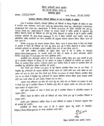 Bihar SSC group D Requirement 2023